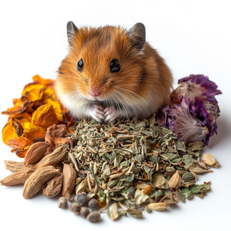Herbal Pets Karma Ziołowo-Warzywna dla Chomika 150g - Naturalna receptura, wspiera zdrowie