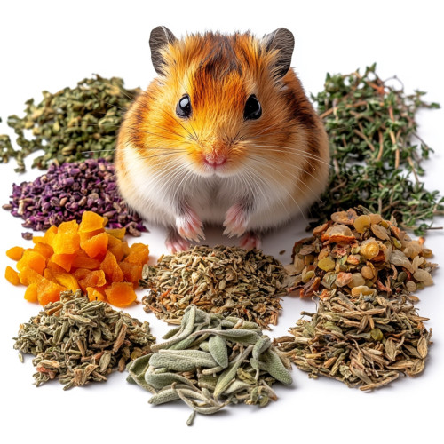 Herbal Pets Karma Ziołowo-Warzywna dla Chomika 150g - Naturalna receptura, wspiera zdrowie