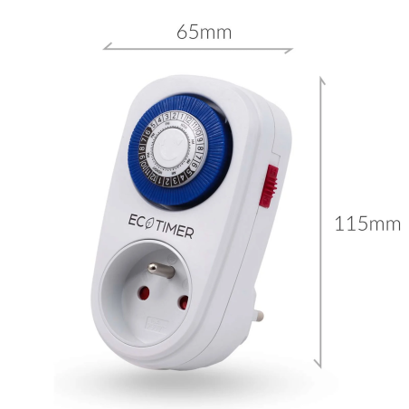 Eco Timer - programator mechaniczny | Idealny do akwarium słodkowodnego