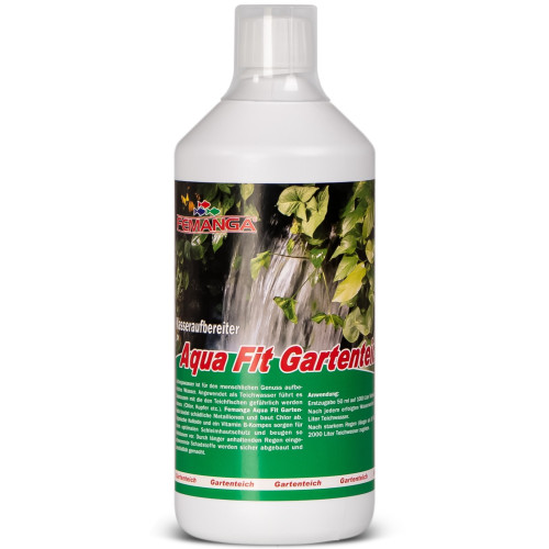 Femanga Aqua Fit Gartenteich 1000ml - Krystaliczna woda w oczku