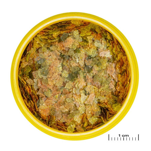 Pokarm w płatkach JBL Pronovo Bel Flakes S 100 ml, małe płatki, podstawowy pokarm dla rybek słodkowodnych