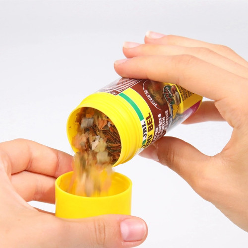 Pokarm w płatkach JBL Pronovo Bel Flakes S 100 ml, małe płatki, podstawowy pokarm dla rybek słodkowodnych