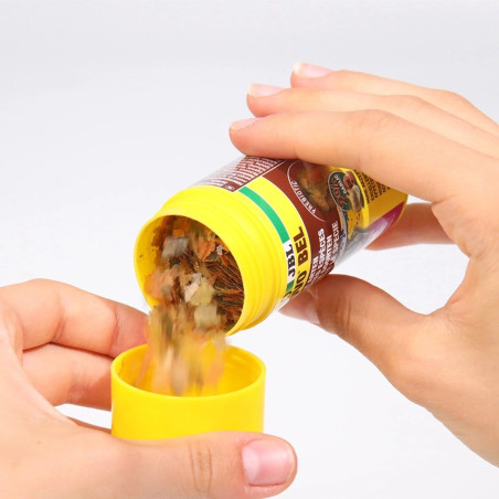 Pokarm w płatkach JBL Pronovo Bel Flakes S 100 ml, małe płatki, podstawowy pokarm dla rybek słodkowodnych