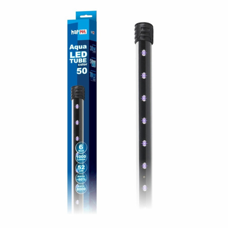 Happet AquaLED Tube White 6W 52cm - Jasne energooszczędne oświetlenie do akwarium