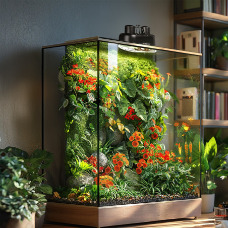 Resun Reptile Black Lamp DUO Mini - Idealna do terrarium