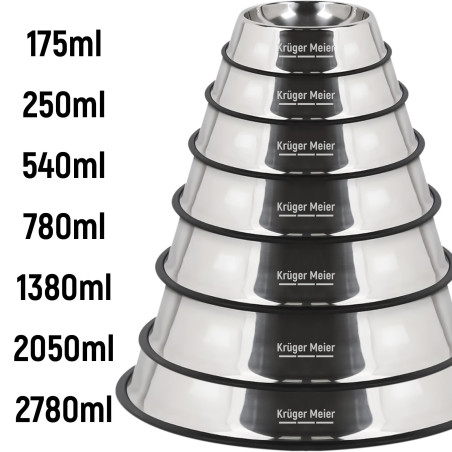 Kruger Meier Lumnora miska dla psa 780ml / 25cm | Antypoślizgowa i łatwa w czyszczeniu