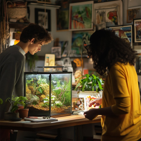 Terrario ReptoRay 8W 30cm - Idealna do terrarium, energooszczędna lampa LED