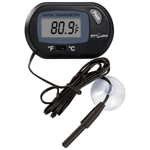 Repti-Zoo Digital Thermometer - termometr LCD | Precyzyjny pomiar dla terrarium