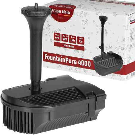 Kruger Meier FountainPure 4000 - Krystaliczna woda, cicha i niezawodna
