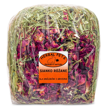 Herbal Pets - Sianko Różane 300g | Naturalne uzupełnienie diety gryzoni