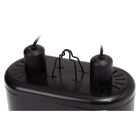 Repti-Zoo Podwójna Lampa na żarówki 2 x 150W - Stabilne ciepło dla terrarium