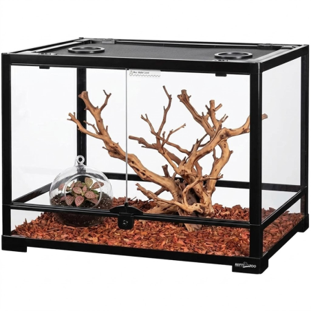 Terrarium Repti-Zoo Glass 60x45x45 cm szklane z metalową siatką