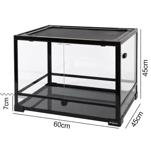 Terrarium Repti-Zoo Glass 60x45x45 cm szklane z metalową siatką