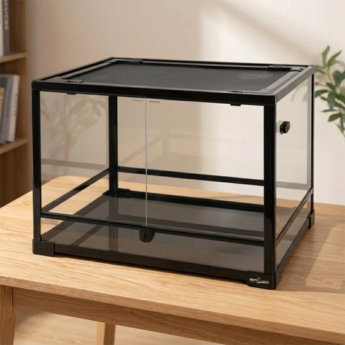 Terrarium Repti-Zoo Glass 60x45x45 cm szklane z metalową siatką