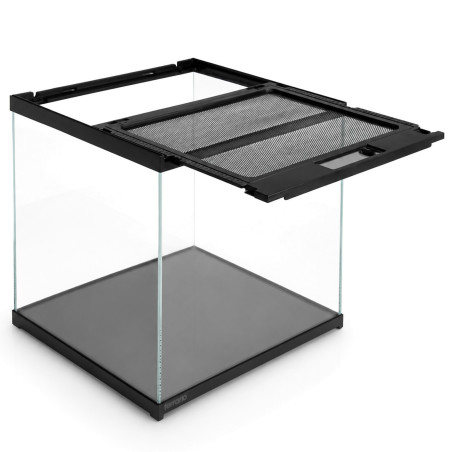 Terrarium szklane Terrario Frevo Clear 30x30x30 cm