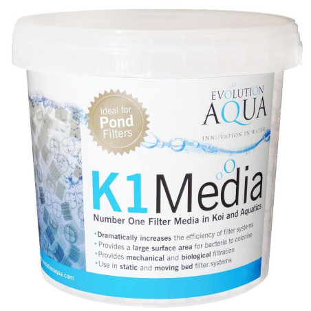 Evolution Aqua K1 Media 3l ruchomy wkład filtracyjny Kaldnes - Krystaliczna woda