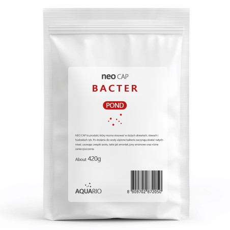 Neo CAP Bacter POND 420g - bakterie do oczka wodnego 30.000l | Krystaliczna woda