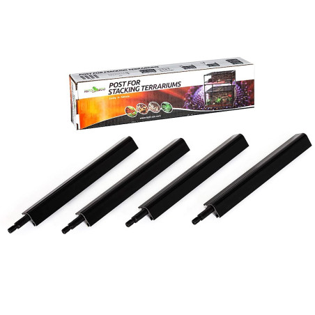 Repti-Zoo Stacker 17cm słupki dystansowe do terrarium - Szybki montaż i stabilne podparcie