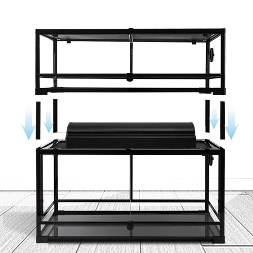 Repti-Zoo Stacker 17cm słupki dystansowe do terrarium - Szybki montaż i stabilne podparcie