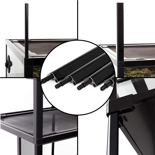 Repti-Zoo Stacker 17cm słupki dystansowe do terrarium - Szybki montaż i stabilne podparcie