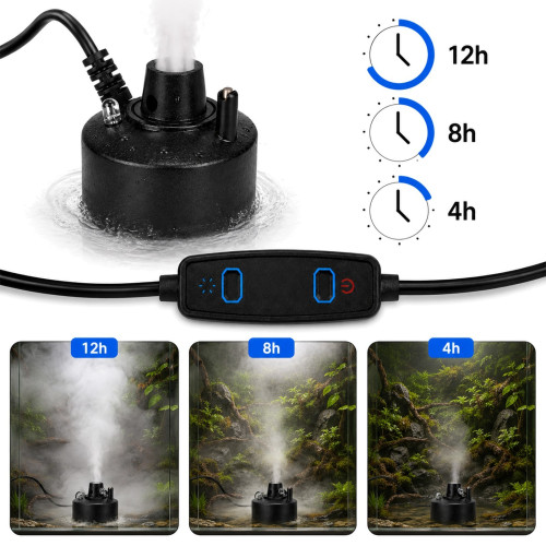 Generator mgły Aventerra Sweden FOGGY FROGGY do terrarium z timerem