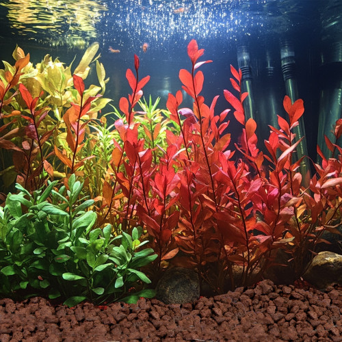 Podłoże akwariowe Kruger Meier Crimson Ember Lava 10-20 mm lawowe strukturalne 2 kg