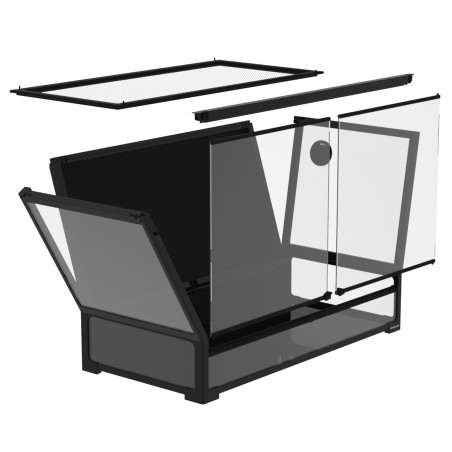 Repti-Zoo NRK terrarium 45x45x32 cm - Idealne dla gekonów i jaszczurek, szybka wysyłka