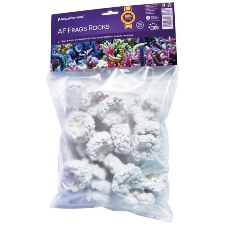 Aquaforest Frags Rocks podstawki pod korale 24szt - stabilne podparcie dla fragsów