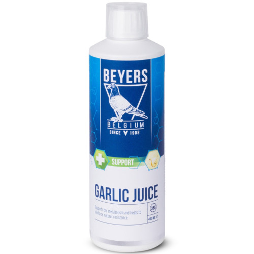 Beyers Garlic Juice 400ml sok czosnkowy dla gołębi - Wzmacnia odporność i apetyt