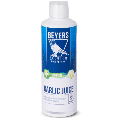 Beyers Garlic Juice 400ml sok czosnkowy dla gołębi - Wzmacnia odporność i apetyt