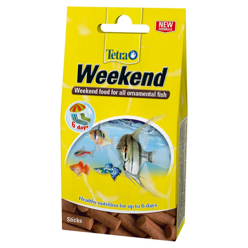 Tetra Weekend 9g - Pokarm wakacyjny na 6 dni, bezpieczne karmienie podczas wyjazdu