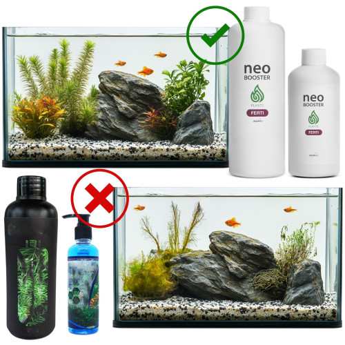 Neo Booster Plants FERTI 300ml - Idealny dla początkujących, bujne rośliny akwariowe