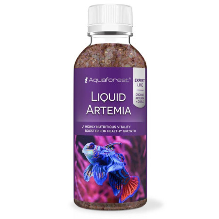 Aquaforest Liquid Artemia 250ml - Wysoko przyswajalny pokarm dla ryb morskich, szybka wysyłka