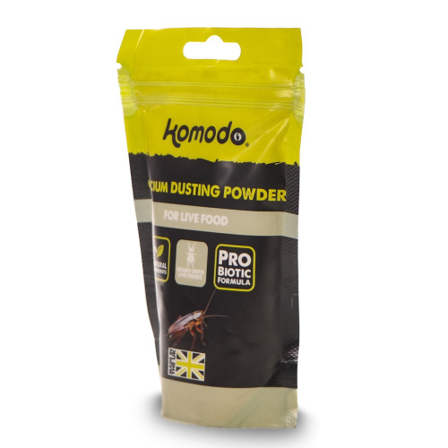 Wapno dla gadów Komodo Calcium Dusting Powder 200 g z witaminą D3