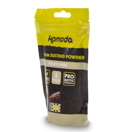 Wapno dla gadów Komodo Calcium Dusting Powder 200 g z witaminą D3