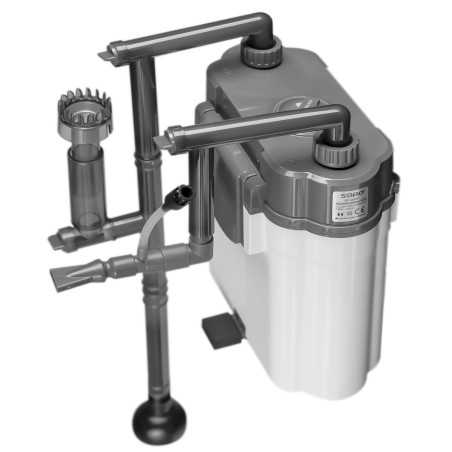Sobo Smart Filter SF-350F - filtr zewnętrzny kompaktowy | Krystaliczna woda
