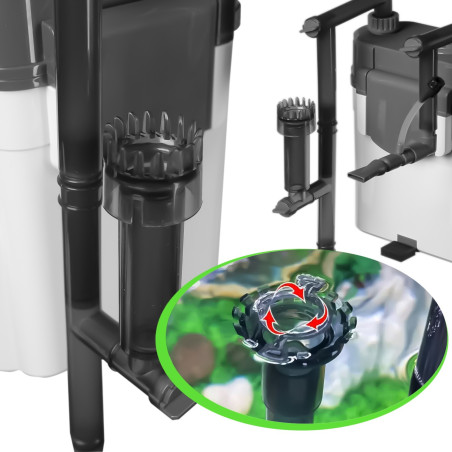 Sobo Smart Filter SF-350F - filtr zewnętrzny kompaktowy | Krystaliczna woda