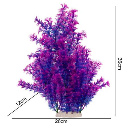 Kruger Meier Plant Ocean roślinka sztuczna | Idealna do akwarium słodkowodnego