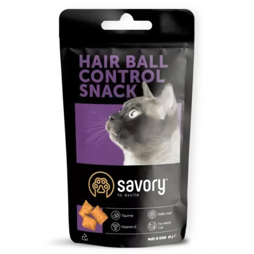 Savory Hairball Control Snack - Redukuje kulki włosowe