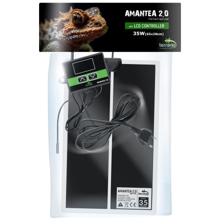 Terrario Amantea 2.0 35W - mata grzewcza z termostatem | Idealna do terrarium