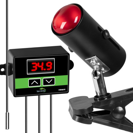 Terrario ReptiSun Temperature Control - lampa z termostatem | Precyzyjna kontrola ciepła dla gadów