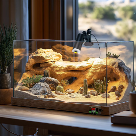 Terrario ReptiSun Temperature Control - lampa z termostatem | Precyzyjna kontrola ciepła dla gadów