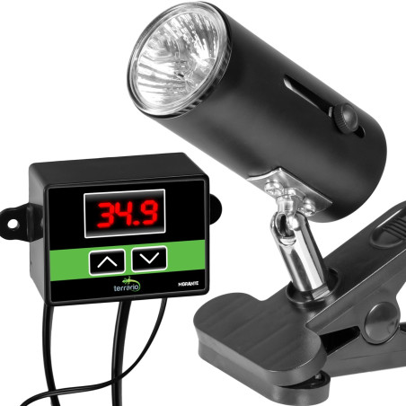 Terrario ReptiSun Temperature Control - lampa z termostatem | Precyzyjna kontrola ciepła dla gadów
