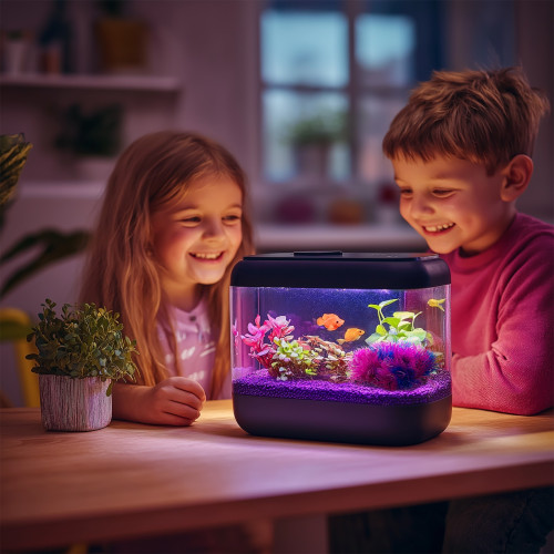Kruger Meier Plant Slim Purple - roślinka sztuczna | Idealna do akwarium słodkowodnego