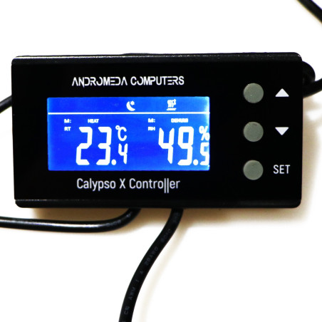 Andromeda Computers Calypso X Controller - termostat i higrostat | Precyzyjna kontrola temperatury