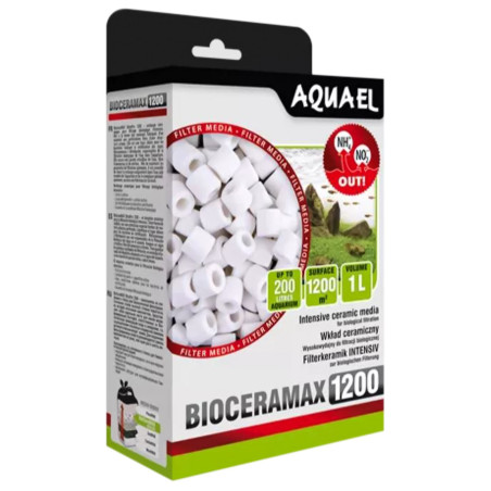 Aquael Bioceramax 1200 1l wkład ceramiczny - Krystaliczna woda