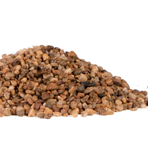 Kruger Meier Amber Glow Quartz 2-5 mm - Żwirek do akwarium 2kg | Naturalny kolor, bezpieczny dla ryb