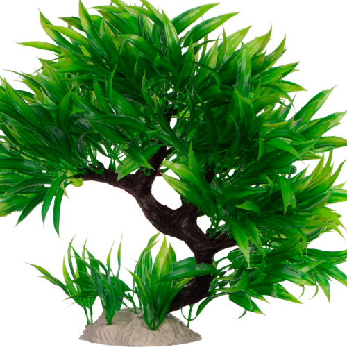Kruger Meier Plant Majestic Tree - roślinka sztuczna | Idealna do akwarium słodkowodnego