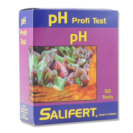 Salifert Test pH - Dokładne i szybkie wyniki do akwarium morskiego