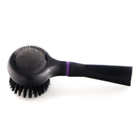 Groom Cat Dual Slicker Brush - delikatna pielęgnacja, mniej kul sierści